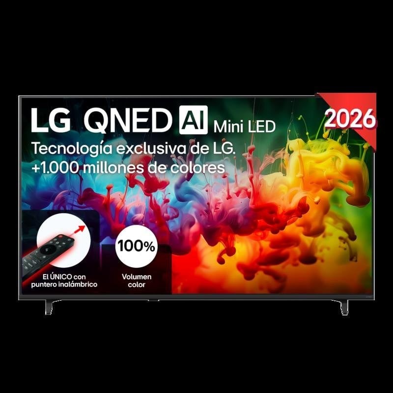 تلویزیون 65 اینچ الجی AI MiniLED QNED72 سری 2026
