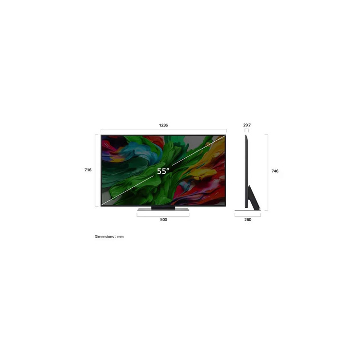 تلویزیون الجی lg 55QNED86 4K 120Hz