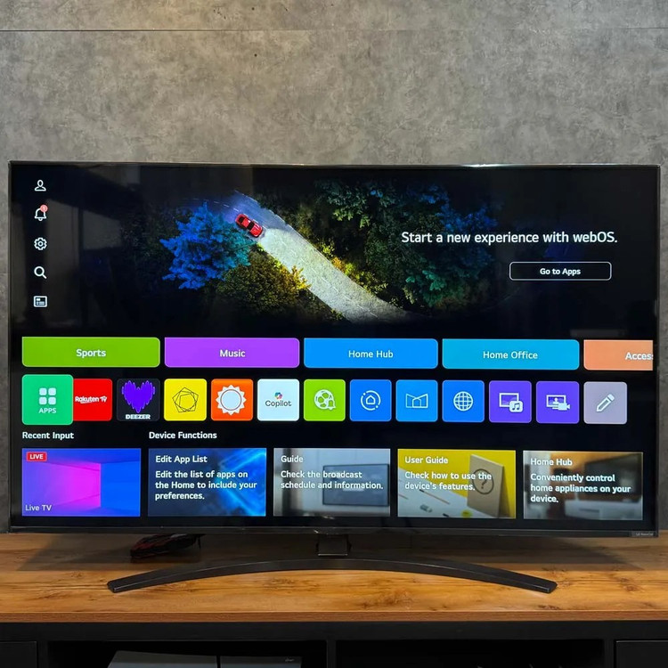 تلویزیون الجی 55 اینچ سفارش لهستان LG 55NANO81A