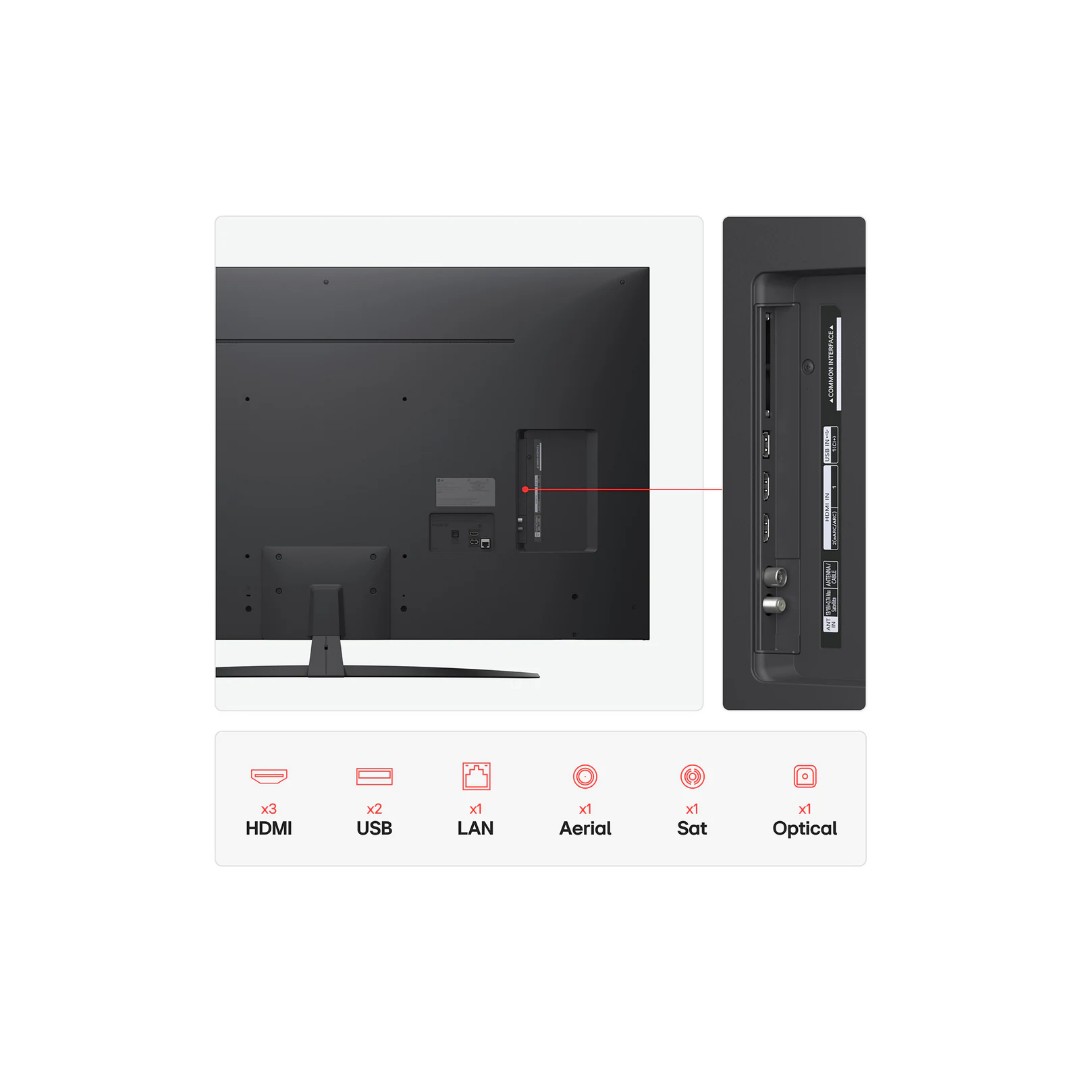 تلویزیون الجی 55 اینچ سفارش لهستان LG 55NANO81A